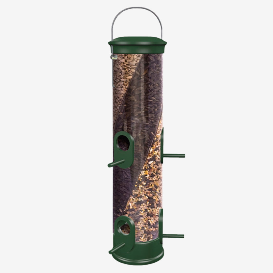 Gardman Peckish 3 Seed Twist Feeder – A sturdy bird feeder that attracts a variety of birds by holding three different seed types